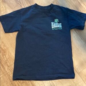 Kids Navy Blue Boxy Kauai T-Shirt
